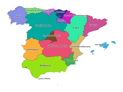 labeled map of spain|Iba pa.